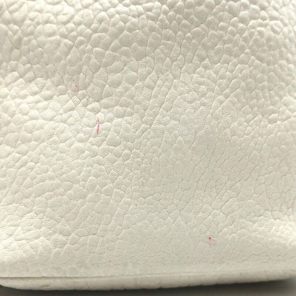 Christian Dior Bucket Bag Cream Grained Leather Small Shoulder Bag - Picture 6 of 12